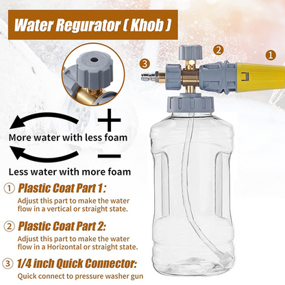 High-Pressure Foam Cannon for Car Washing