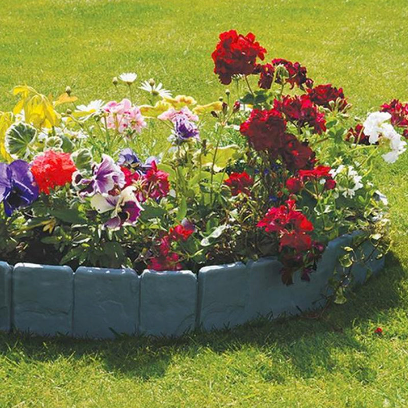 🥳2026 HOT SALE🥳💞50K+ SOLD!🌿✨ Imitation Stone Garden Fence – Real stone look, no tools needed. Easy to install & expand. Perfect for plant beds, paths & lawn edges. A garden game-changer! 🏡♻️