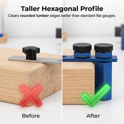 📏 LIMITED-TIME 50% OFF! ✨ Aluminum Stair Gauge Clamp – Secure Locking, Versatile, Durable 🔩