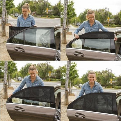 🌞Welcome Spring with 50% Off!🛡️Car Window Screens - 100% Sun Protection & Mosquito Protection - Breathable & UV Protection - Easy Installation