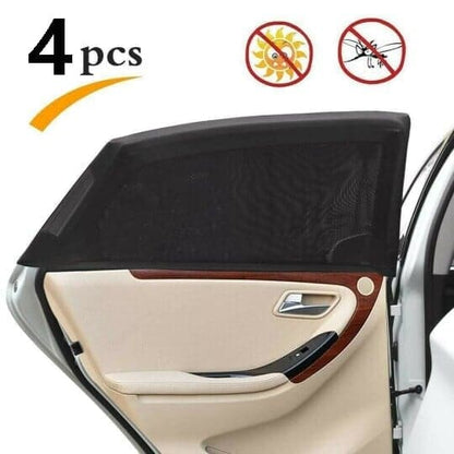 🌞Welcome Spring with 50% Off!🛡️Car Window Screens - 100% Sun Protection & Mosquito Protection - Breathable & UV Protection - Easy Installation