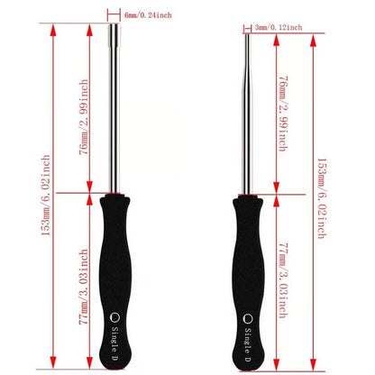 10-Piece Carburetor Adjustment Tool Set