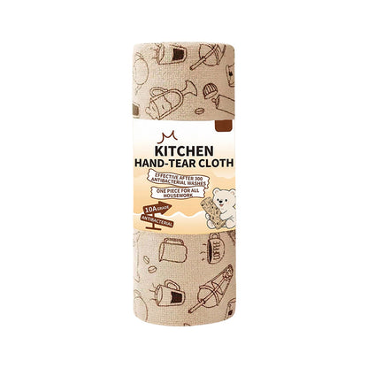 Antibacterial Tear-Off Wipes for Wet & Dry Use