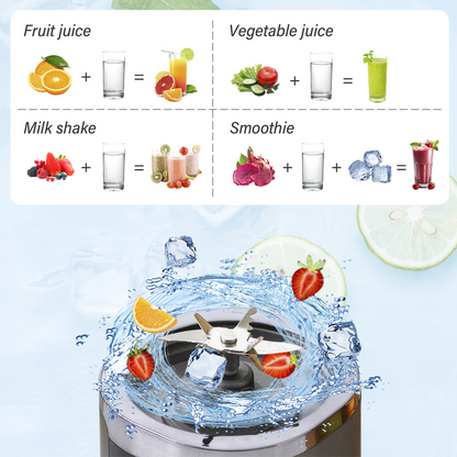 Wireless Portable Juicer with 10 Blades