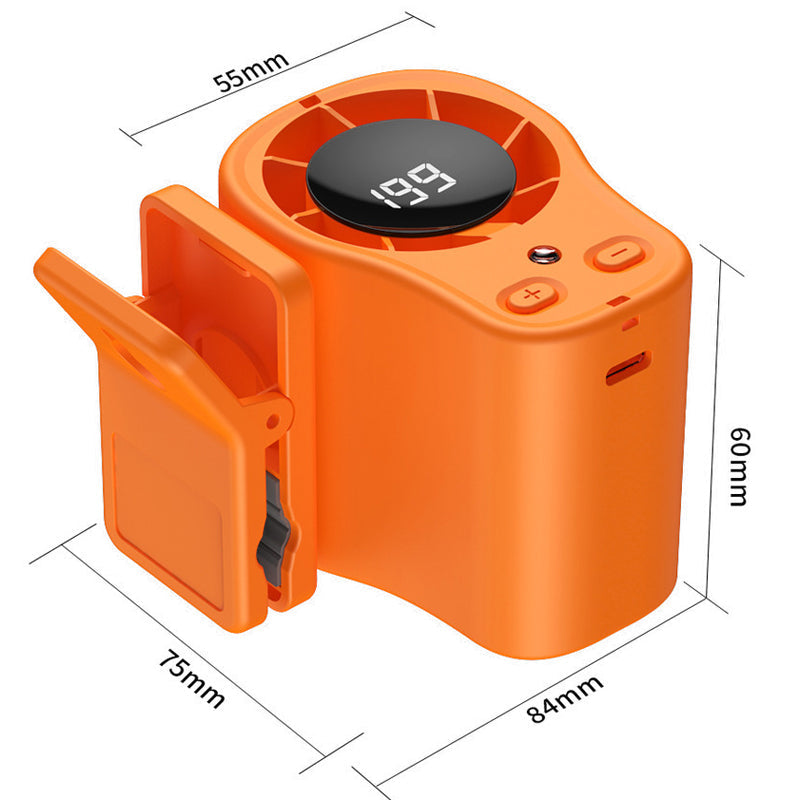 ✨ Portable LED Car Fan—Stay Cool and Comfortable Every Time You Drive! ✨