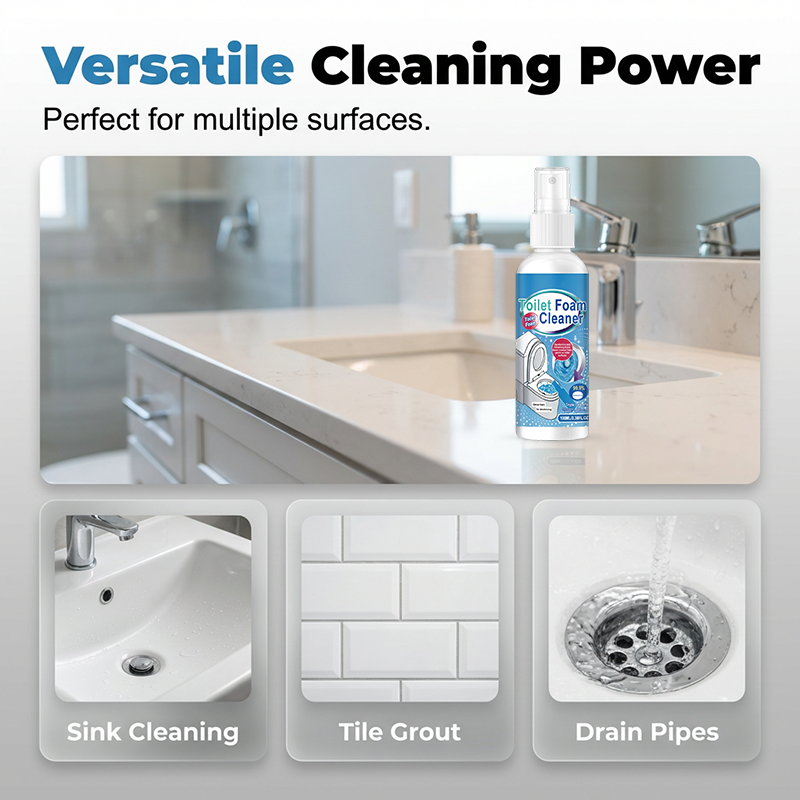 Powerful Stain & Odor Removing Toilet Cleaner Spray