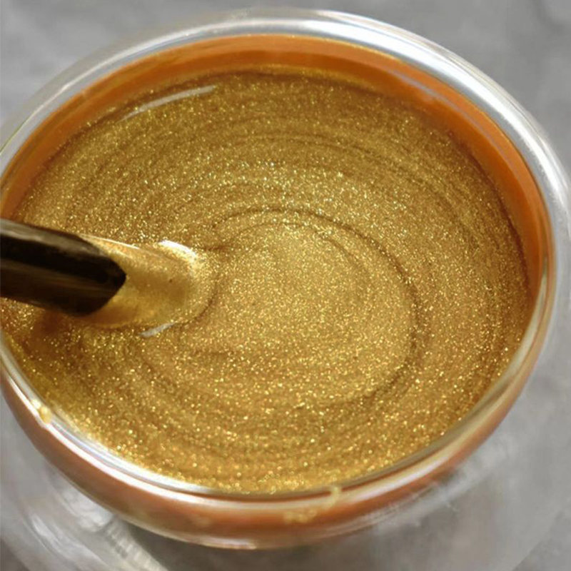 Quick-Dry Water-Based Metallic Paint