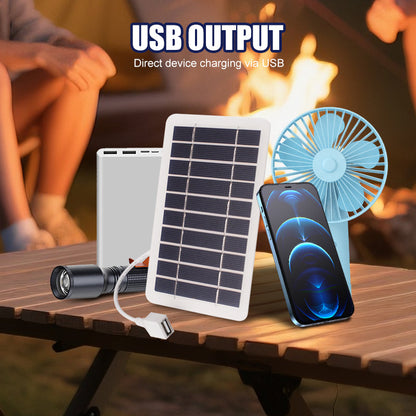 ⏰🎁2W 5V Flexible Solar Panel