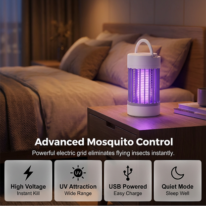 2-in-1 Electric Mosquito Zapper & LED Light
