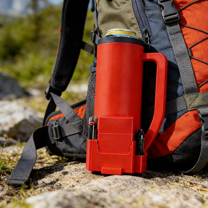 Tactical Can Cooler with Handle and Utility Caddy