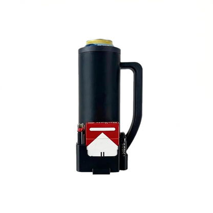 Tactical Can Cooler with Handle and Utility Caddy