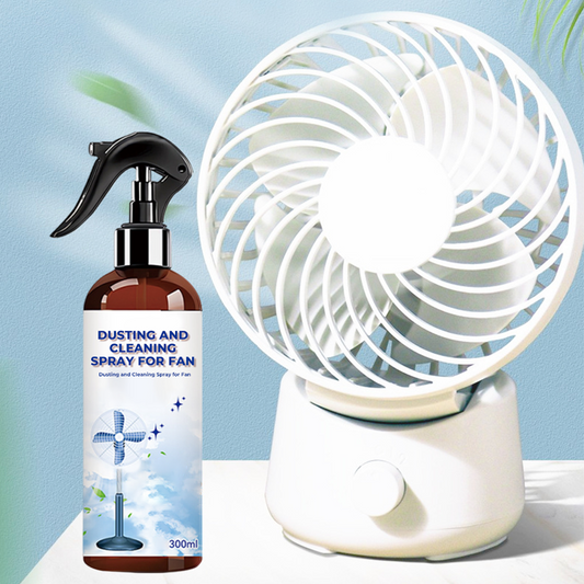 Dusting and Cleaning Spray for Fan