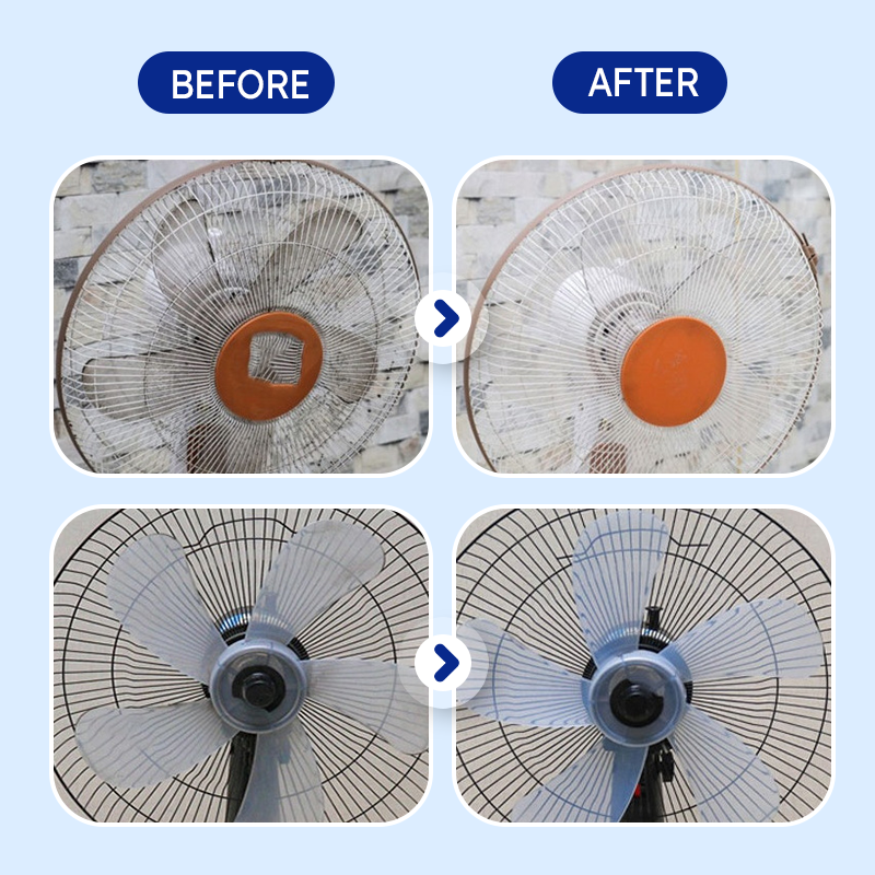 Dusting and Cleaning Spray for Fan