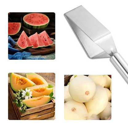 Multi-Functional Melon Cutter for Triangles