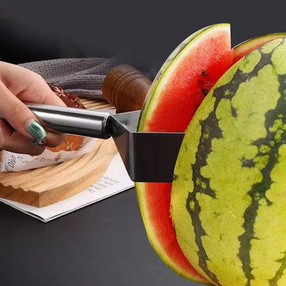 Multi-Functional Melon Cutter for Triangles