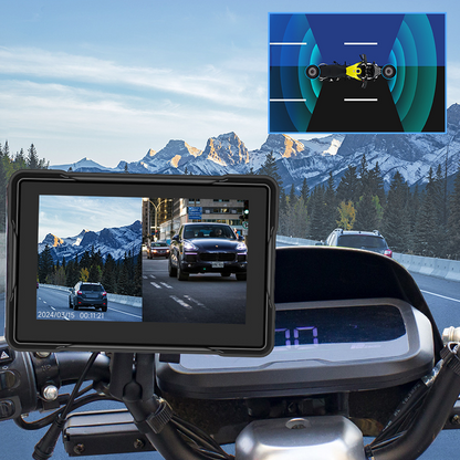 💐50% OFF ! Waterproof Motorcycle Dash Cam – HD, All-Weather Use 💧🏍️【Limited Offer】
