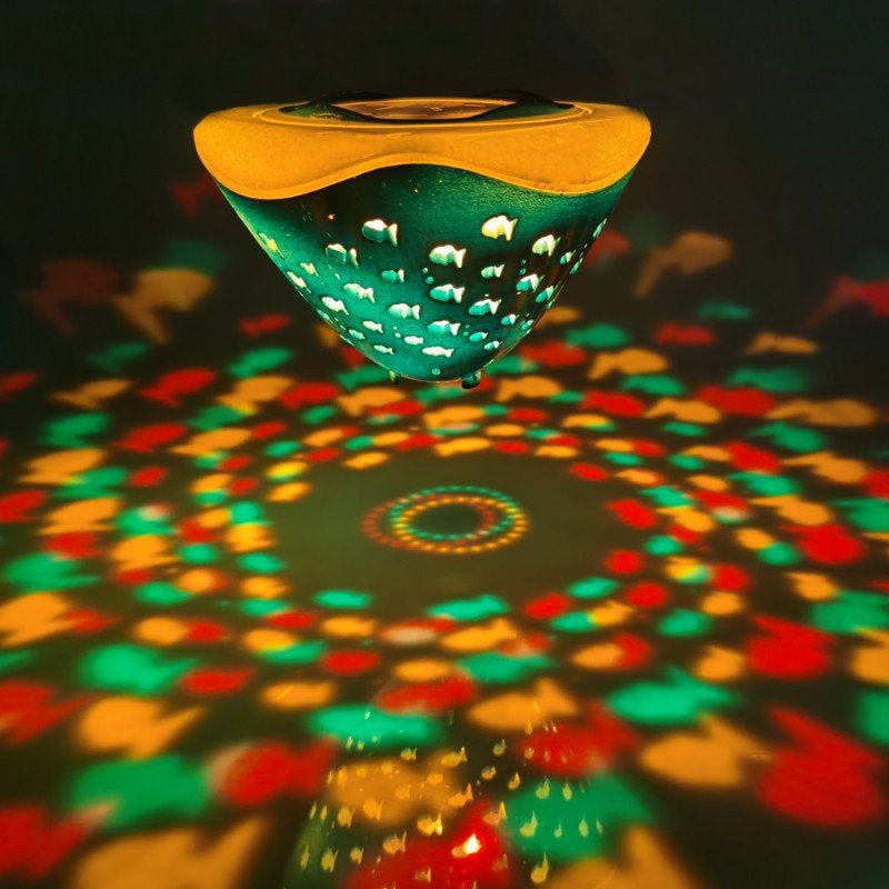 Floating LED Fish Projector Pool Light
