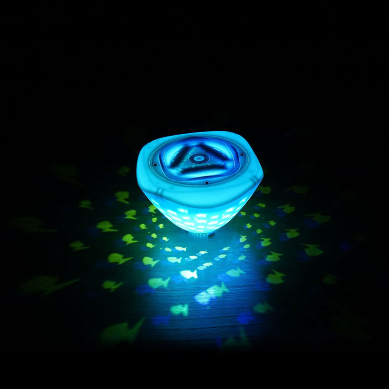 Floating LED Fish Projector Pool Light