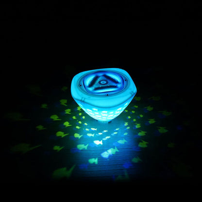 Floating LED Fish Projector Pool Light