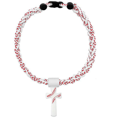 Three-Rope Braided Necklace