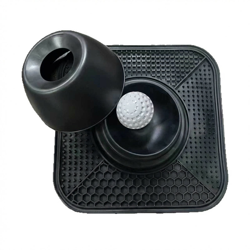 2-in-1 Slow Feeder Dog Bowl with Lick Mat