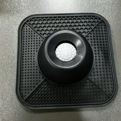 2-in-1 Slow Feeder Dog Bowl with Lick Mat