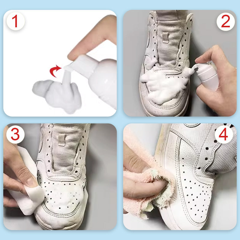 Shoe Instant-White Powerful Cleaner Foam
