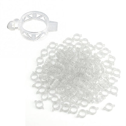 100 PCS Quick-Lock Plant Support Clips