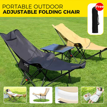 Portable Outdoor Adjustable Folding Chair