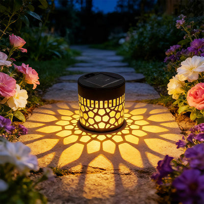 Solar Powered LED Projection Garden Light