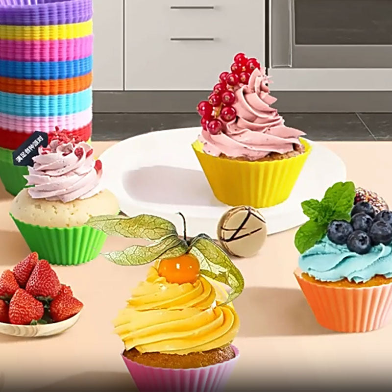Ideal Gift - Non-stick Silicone Muffin Cups