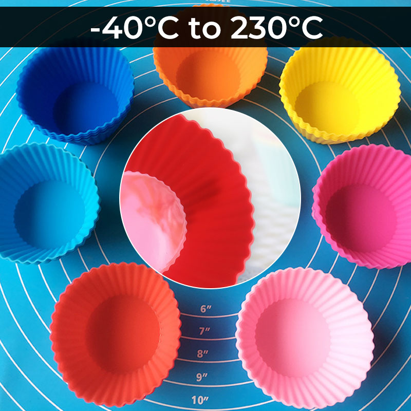 Ideal Gift - Non-stick Silicone Muffin Cups