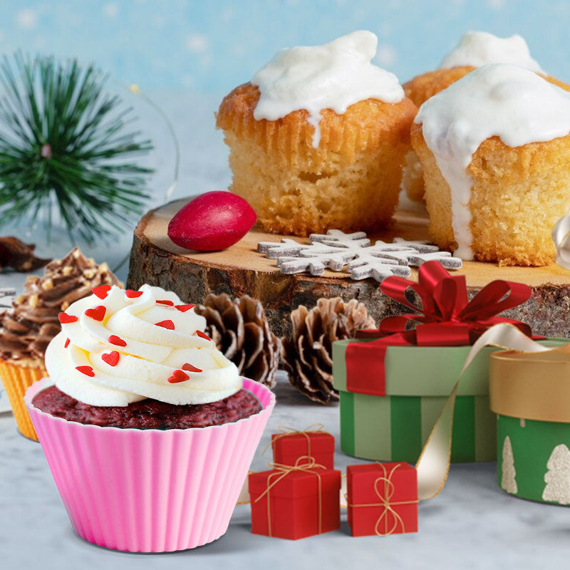 Ideal Gift - Non-stick Silicone Muffin Cups