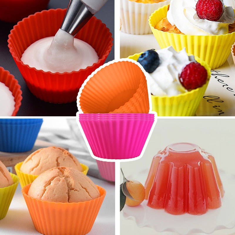 Ideal Gift - Non-stick Silicone Muffin Cups