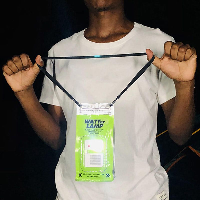 🌿💡 Saltwater Powered LED Camping Lamp – Emergency Survival Light, Water-Activated, Portable & Lightweight. Ideal for Hiking, Fishing, or Earthquake Kits. Reusable – Just Rinse & Refill! ♻️🎒🌙🔦