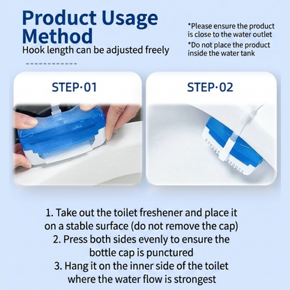 Long-Lasting Toilet Freshener and Stain Remover
