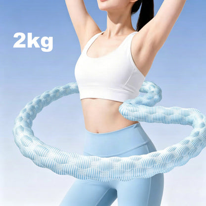 Cool-Touch Weighted Fitness Hoop
