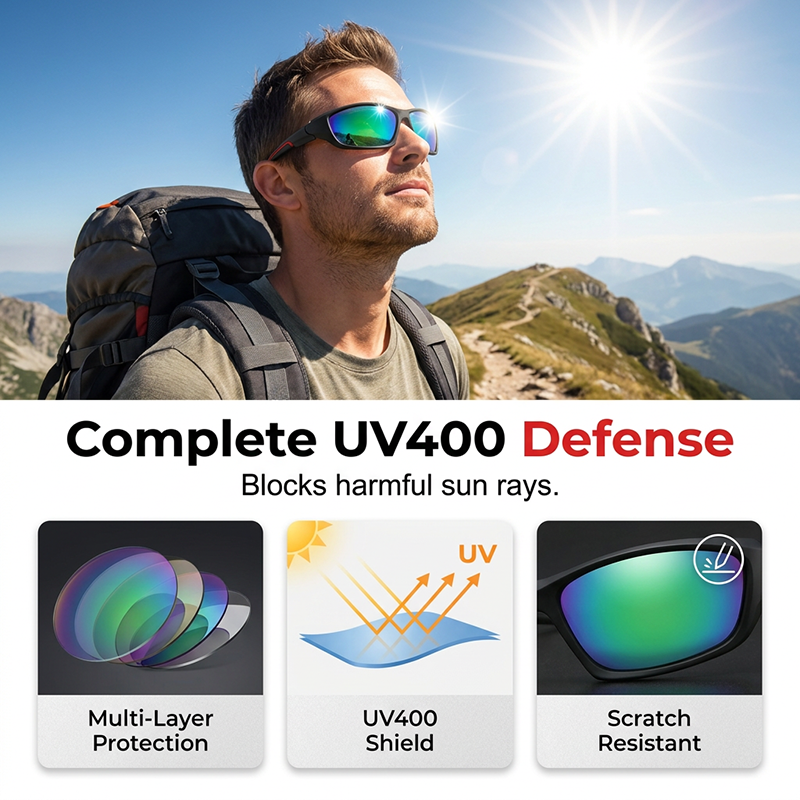 Men's Polarized Sports Sunglasses
