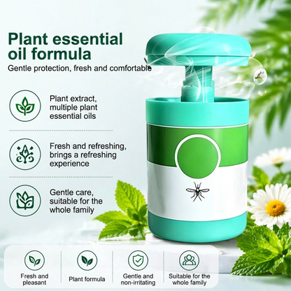 Solid Floral Water Air Freshener & Mosquito Repellent