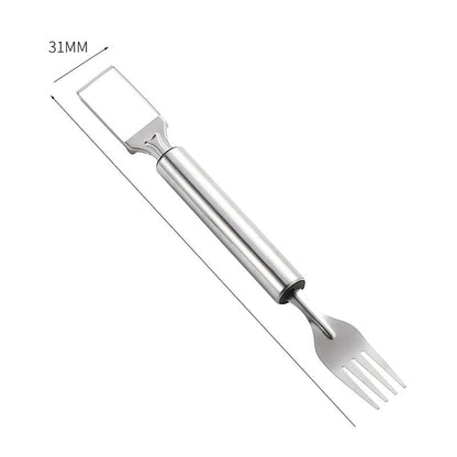 2-in-1 Stainless Steel Watermelon Slicer Fork