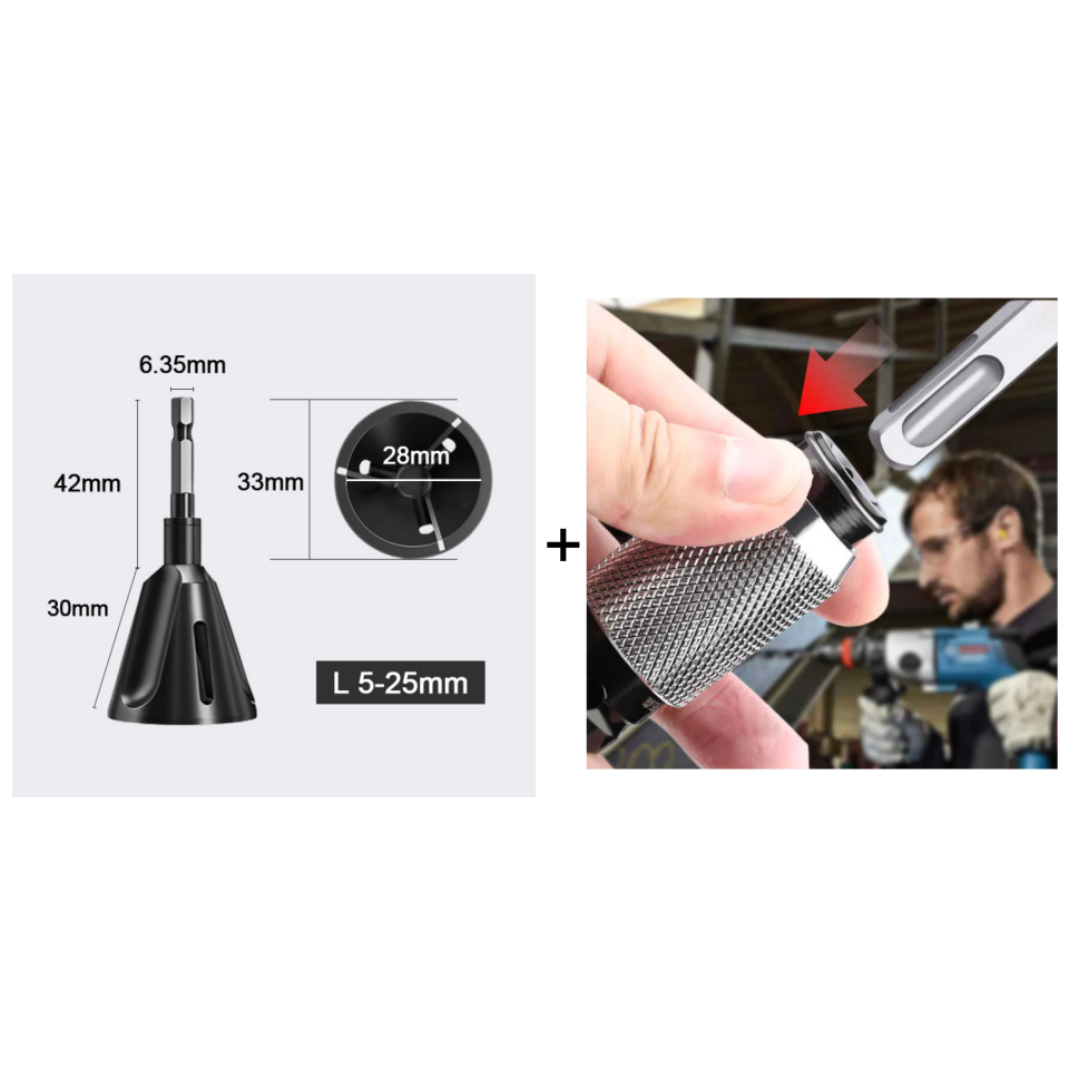 📢📢50% OFF !! ⏰Tungsten Steel Deburring Chamfer Tool