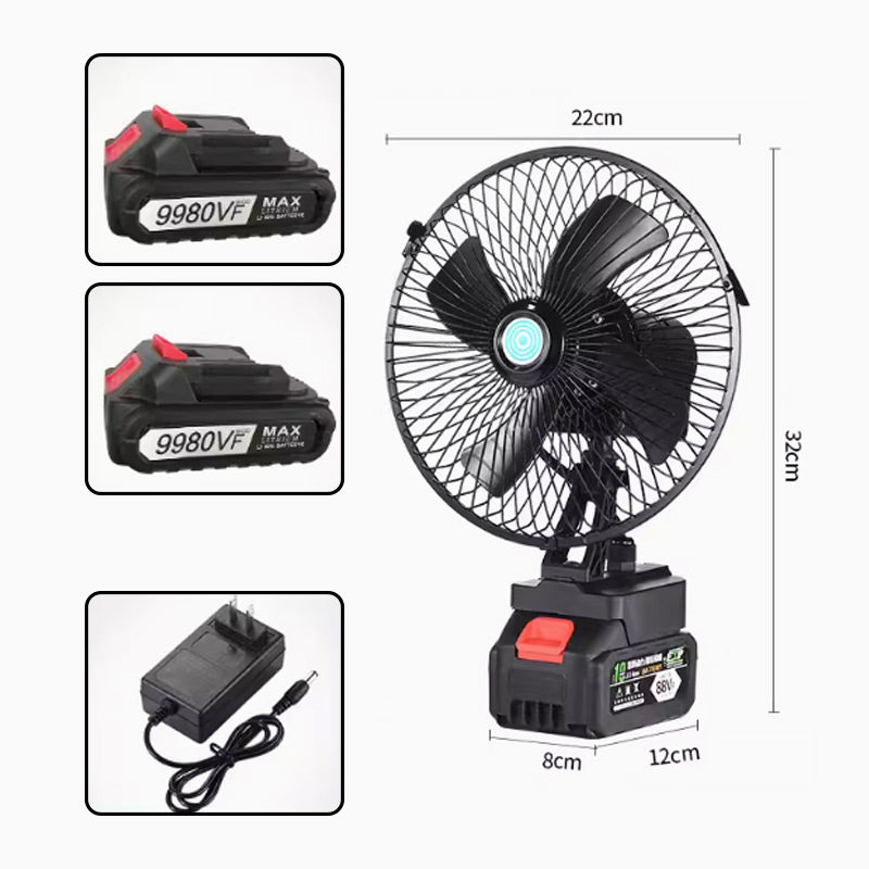 Rechargeable Portable Outdoor Wireless Camping Fan