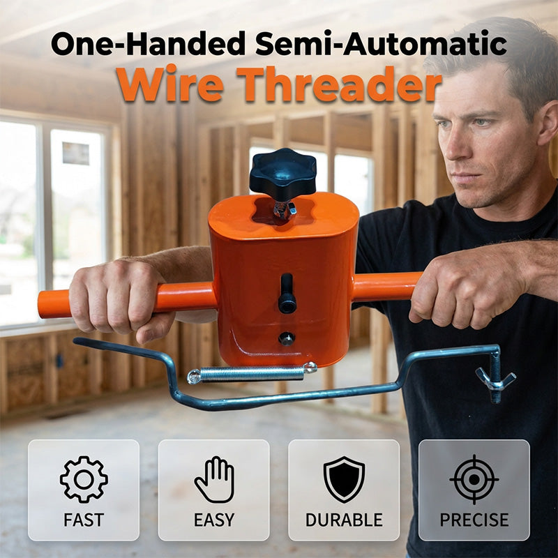 Drill-Powered Automatic Wire Threader