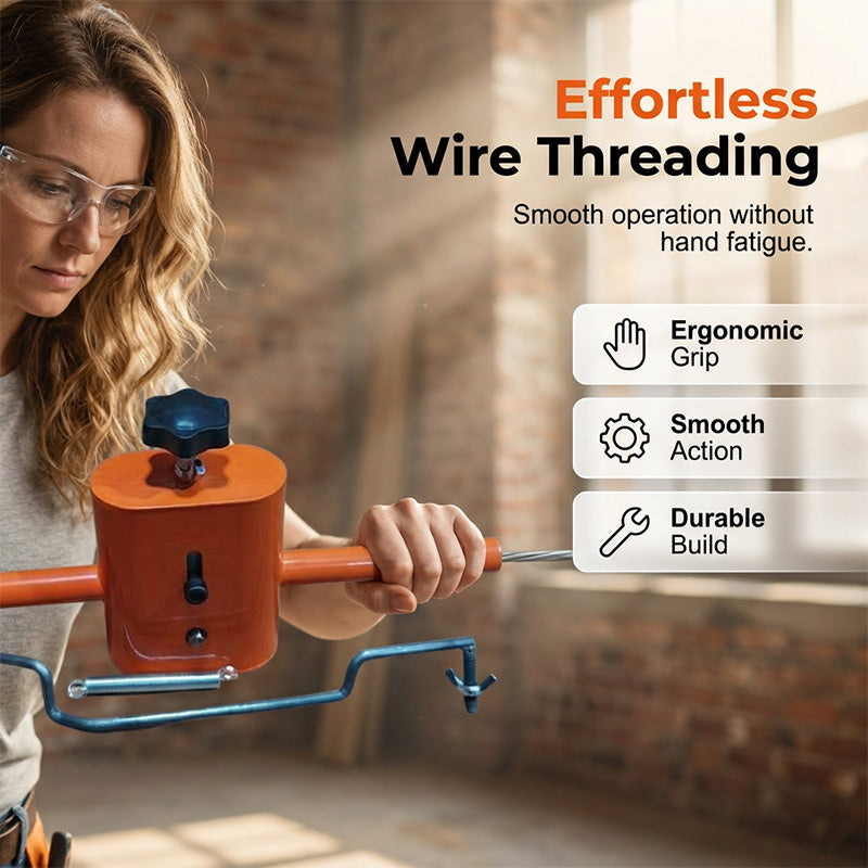 Drill-Powered Automatic Wire Threader