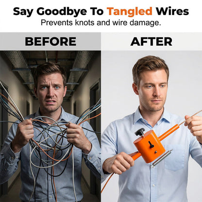 Drill-Powered Automatic Wire Threader