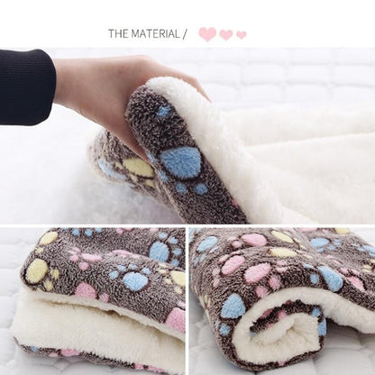 Warm Plush Bed Mat for Dogs & Cats
