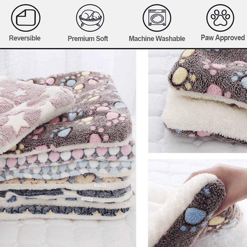 Warm Plush Bed Mat for Dogs & Cats
