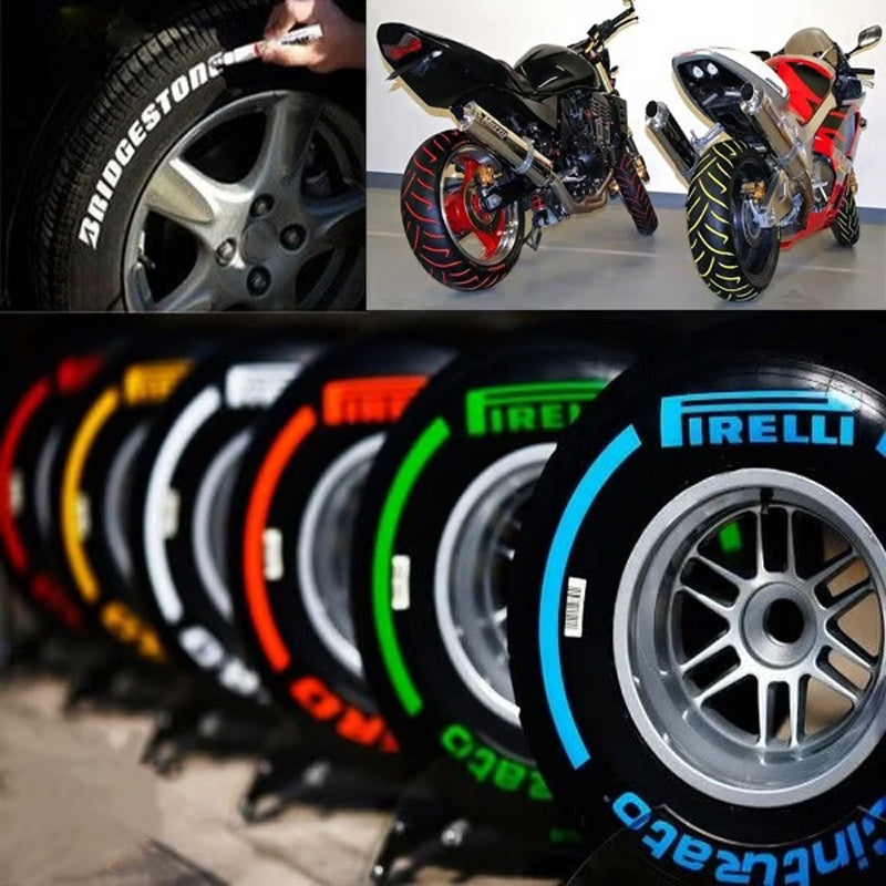 Oil-Based Waterproof Tire Paint Marker