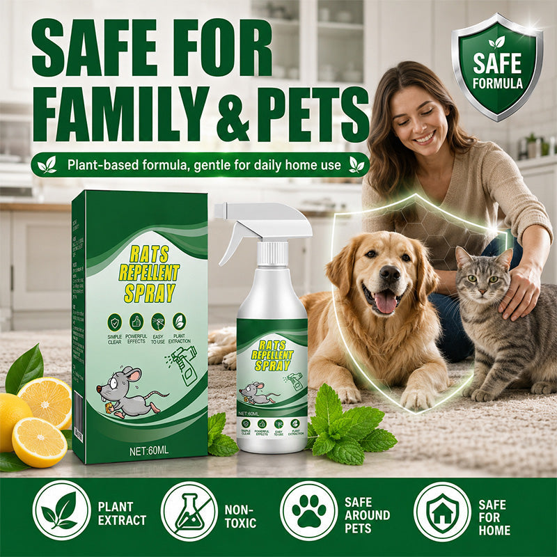 Natural Plant-Based Rats Repellent Spray