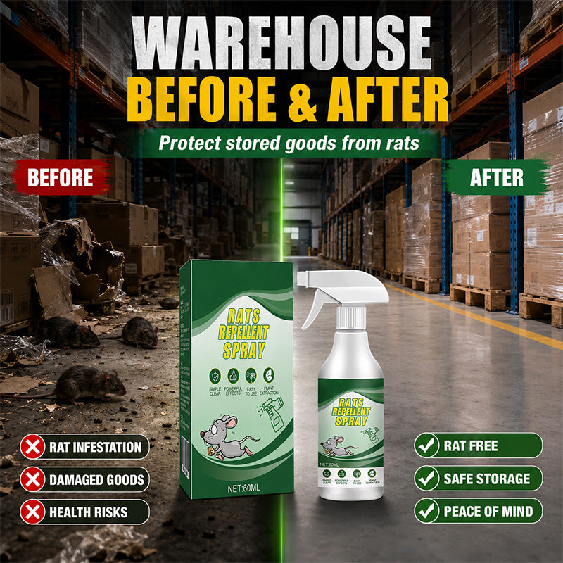 Natural Plant-Based Rats Repellent Spray